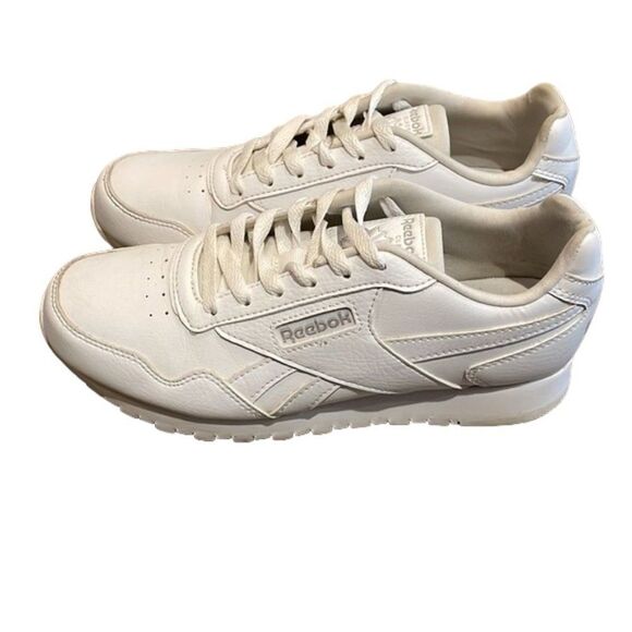Reebok Classic White Leather Sneaker Shoe Mens 5.5 EU 37 1Y3501 Athletic - Picture 3 of 13